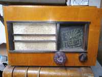 Radio Lampowe Pionier Diora Mazur  PRL Vintage Stare Bemowo
