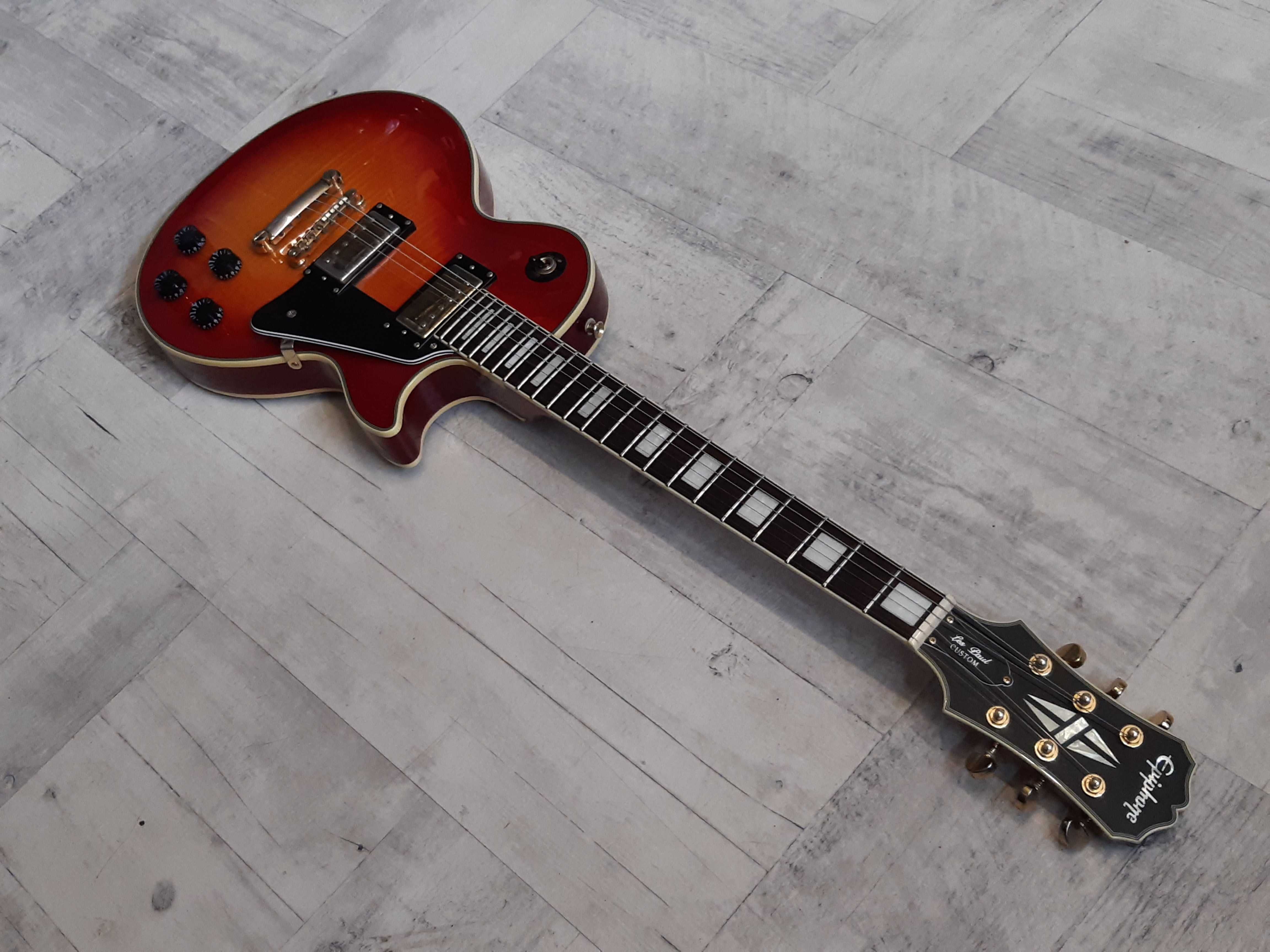 Piękna Gitara Epiphone Les Paul Custom- 2007r -Grover- wysyłka-zamiana