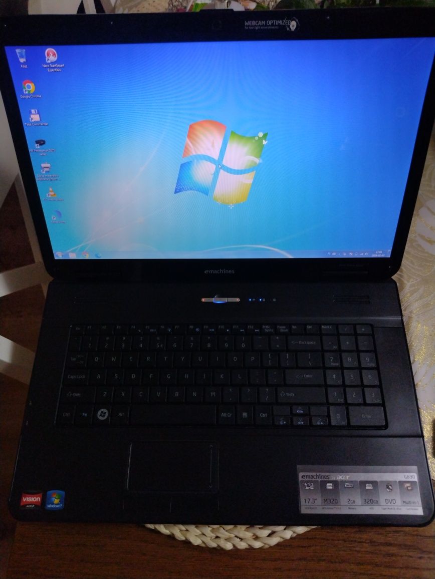 ACER Emachines G630 4GB Ram