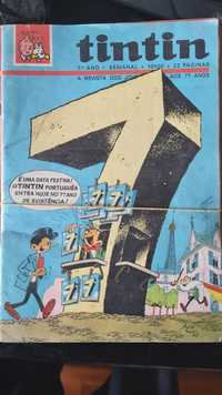 Revistas TinTin 7o ano 1974