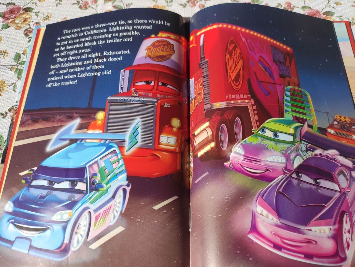 Książka dla dzieci Cars Disney po angielsku