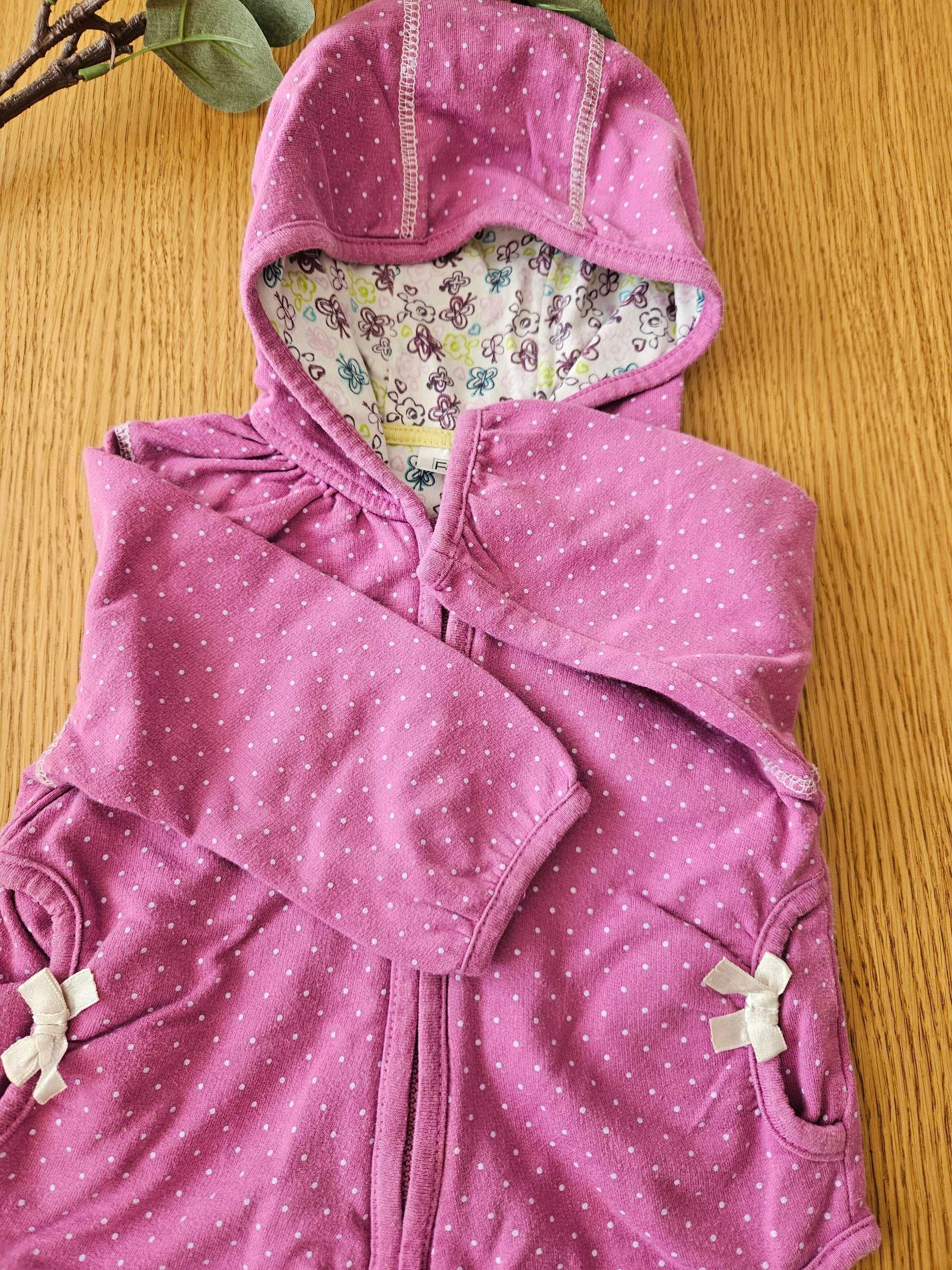 Bluza rozsuwana z kapturem