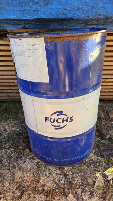 Beczka metalowa 200 l 2 szt