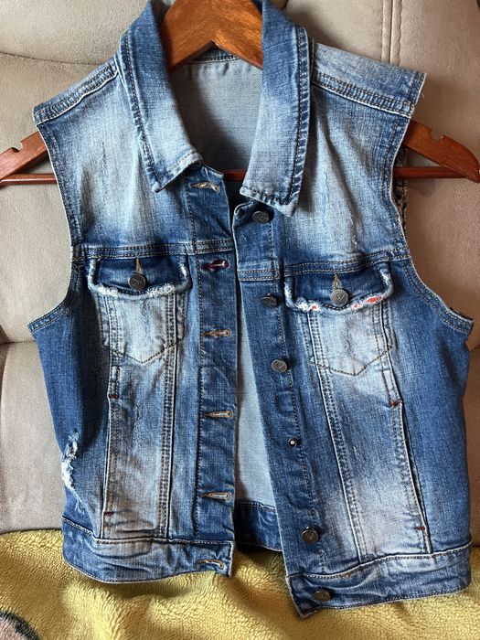 Жилетка джинсова жіноча