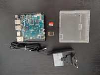 Odroid N2 4GB RAM Minikomputer + Zasilacz + Moduł eMMC + Karta SD 32GB