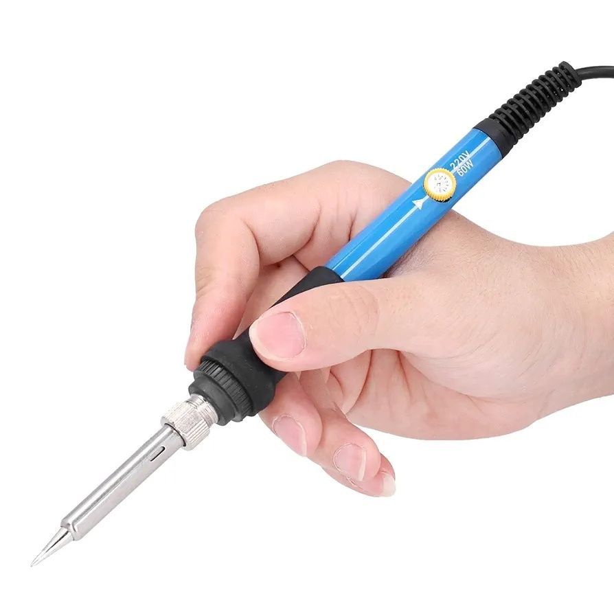 Ferro de soldar temperatura ajustável 60W
Produto novo, nunca usado!
Ú