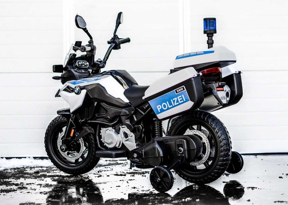 Motocykl POLICYJNY BMW Cross Elektryczny Auto AKUMULATOR Skuter DZIECI