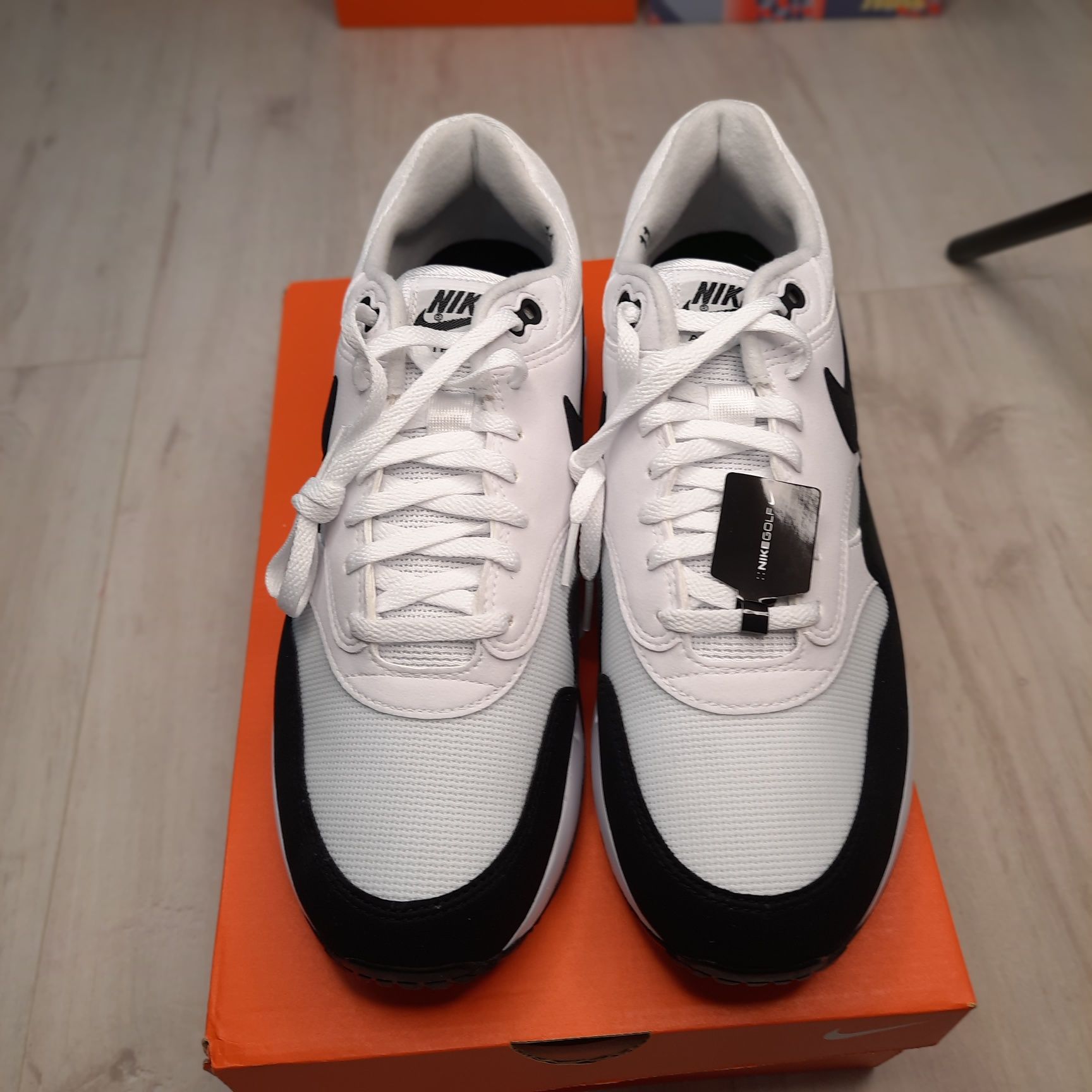 Оригінальні чоловічі кросівки Nike Air Max 1 ‘86 Golf White Black DV14