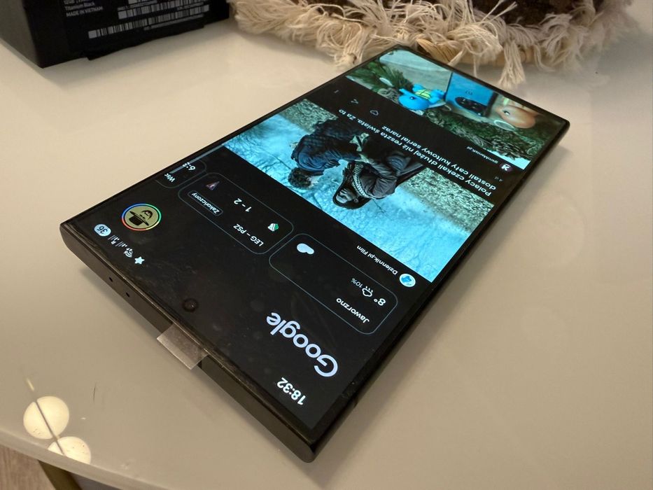 Samsung Galaxy S24 Ultra 256GB Black – gwarancja jak nowy