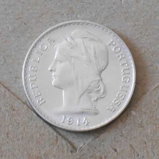 Portugal 50 centavos 1914 - olx X10962