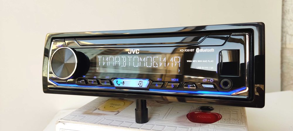 Процессорная магнитола (DSP) JVC KD-X351BT bluetooth MOSFET 4x50