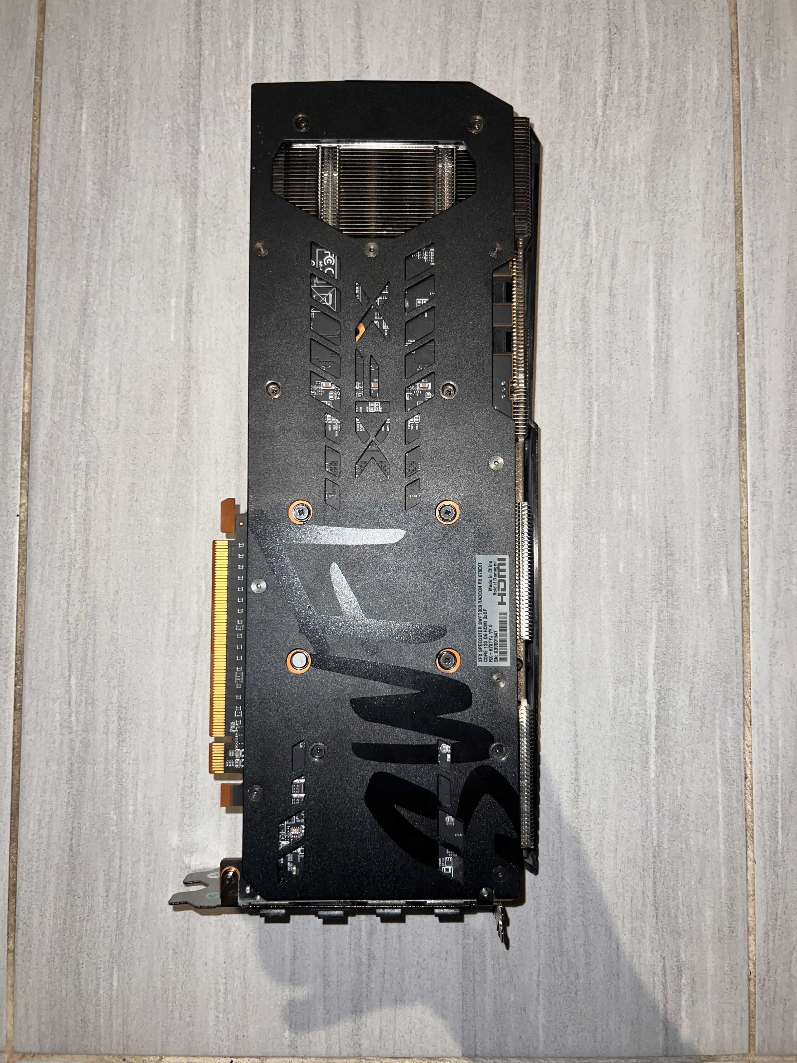 XFX Radeon RX 6700 XT SWFT 309 Gaming 12GB GDDR6