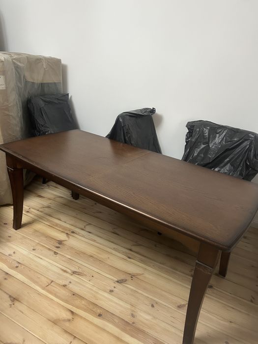 Stół 180 / 90 rozkladany duży rodzinny drewno