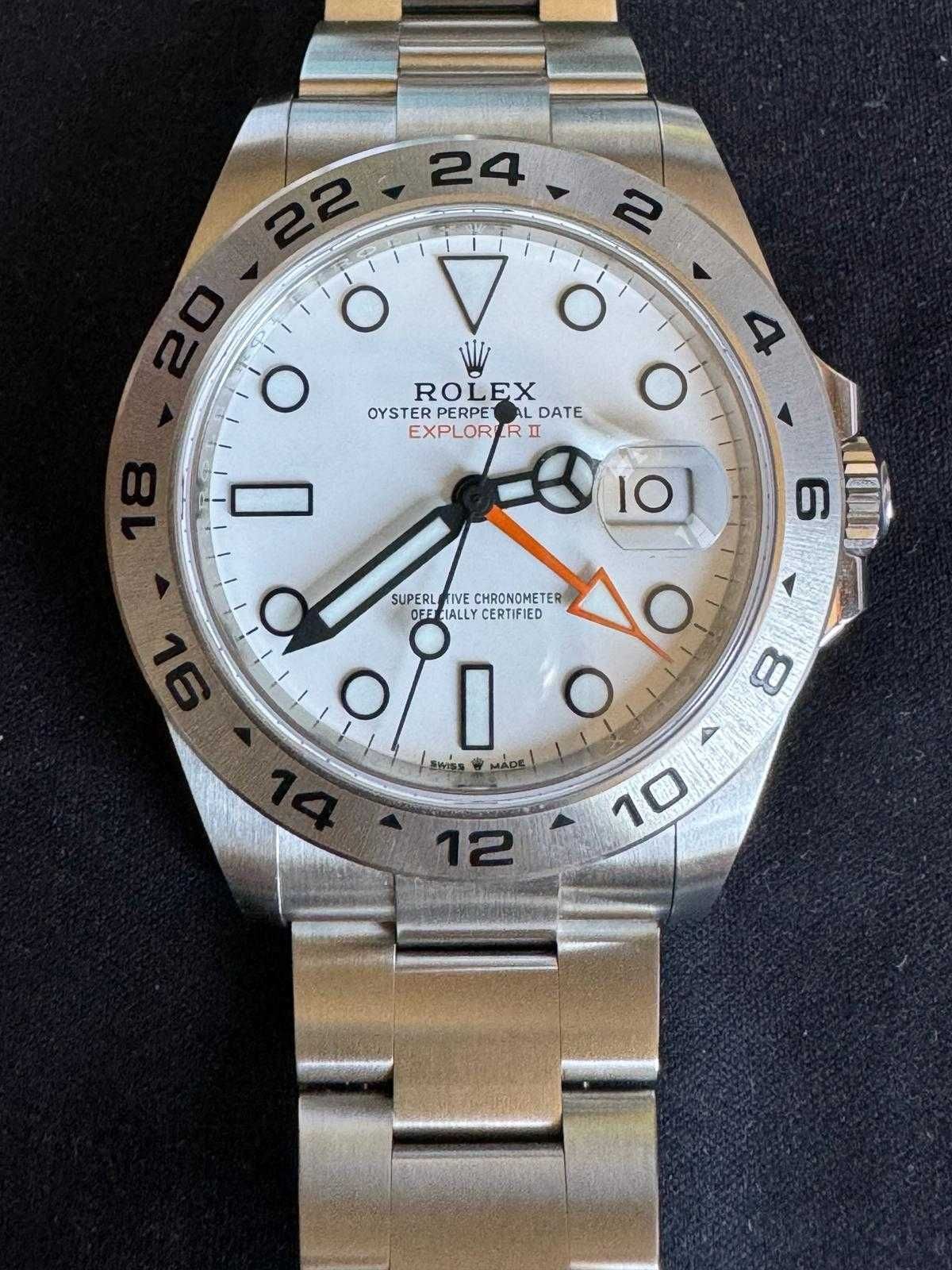 Rolex Explorer II GMT Branco - NOVO