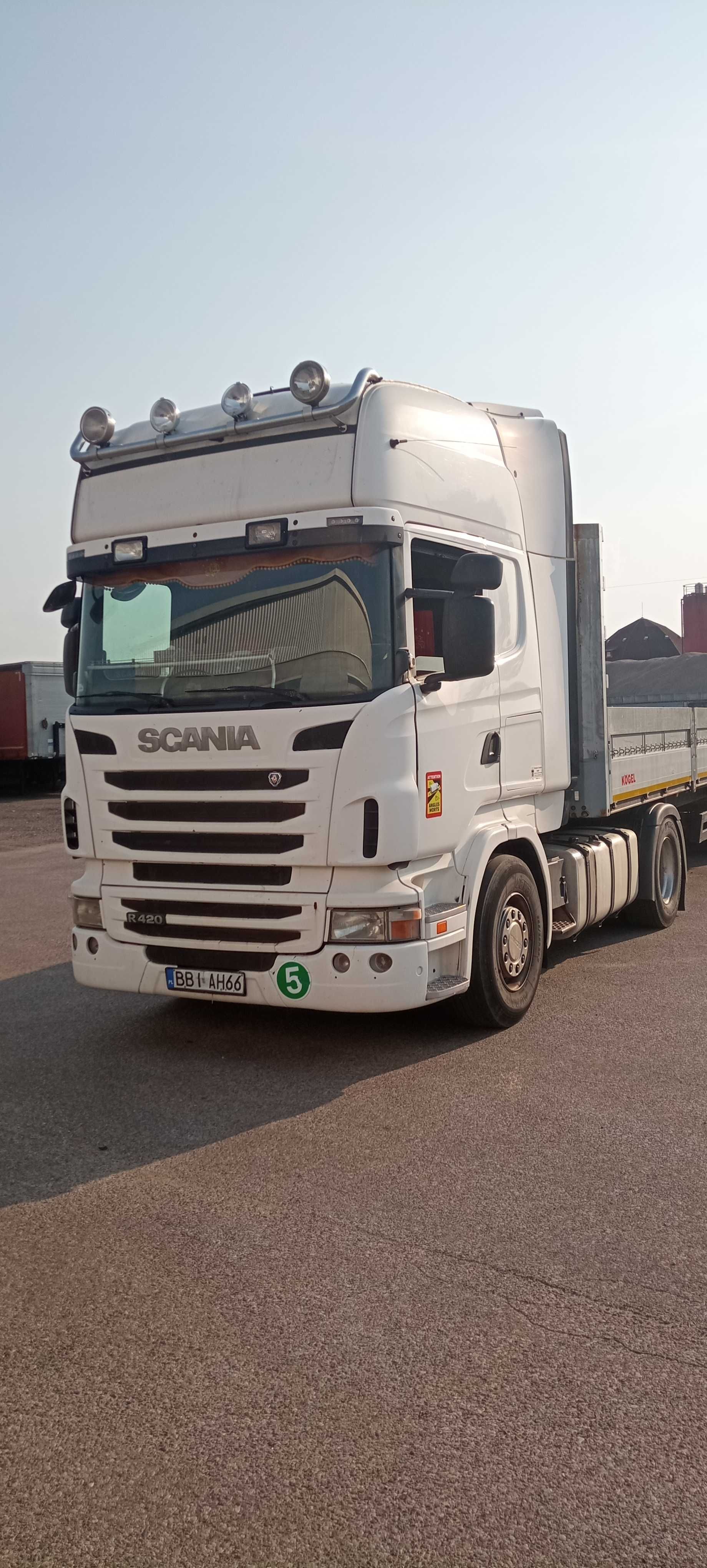 Scania R420 retarder