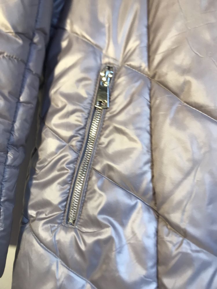 Płaszcz zimowy damski z kapturem FC MINA rozm. 4XL - 48