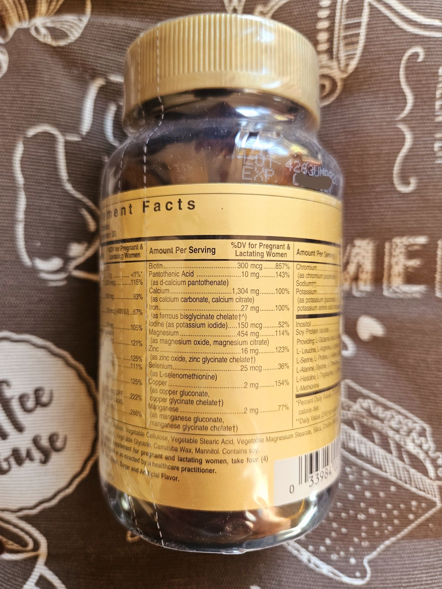 Solgar вітаміни для вагітних пренаталь prenatal nutrients 120 т солгар