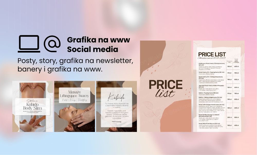 Usługi graficzne projektowanie logo branding reklama druk socia media