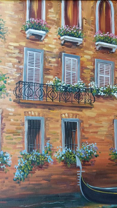 Картина "Венеція опівдні", олія