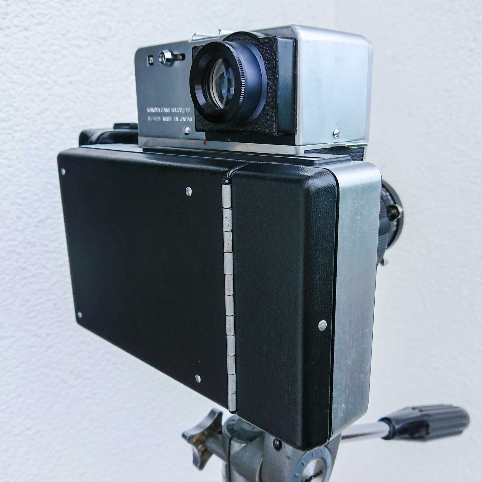 APARAT średnioformatowy MAMIYA Universal + Sekor P 4,7/127- TANIO!