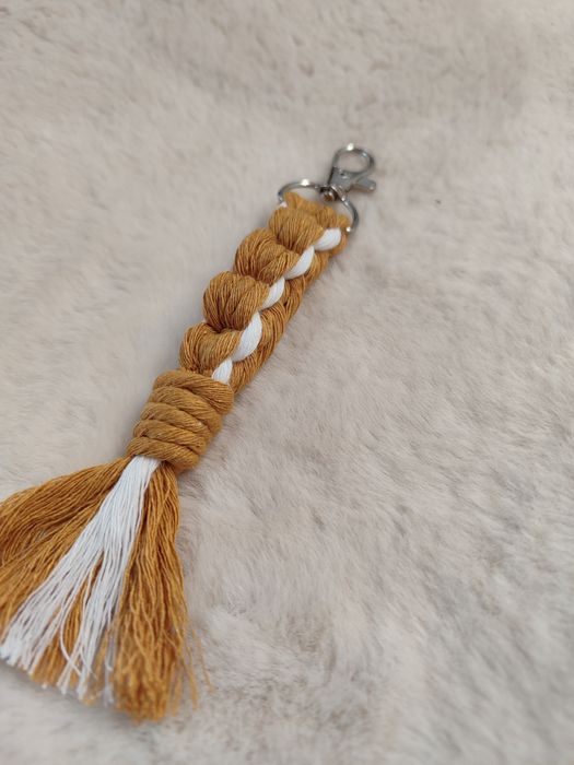 Porta chaves macramé