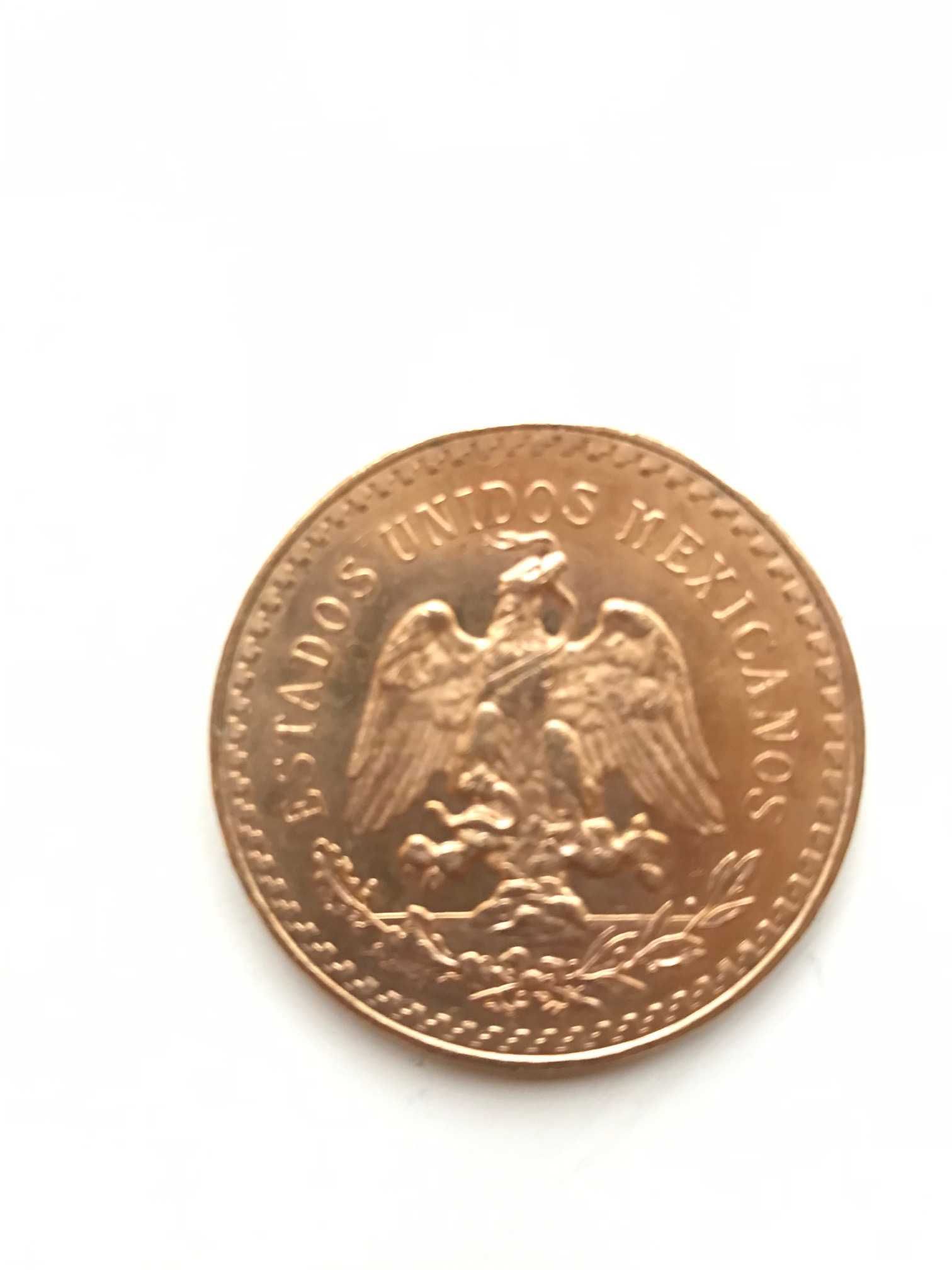 50 Pesos Mexicanos Ouro