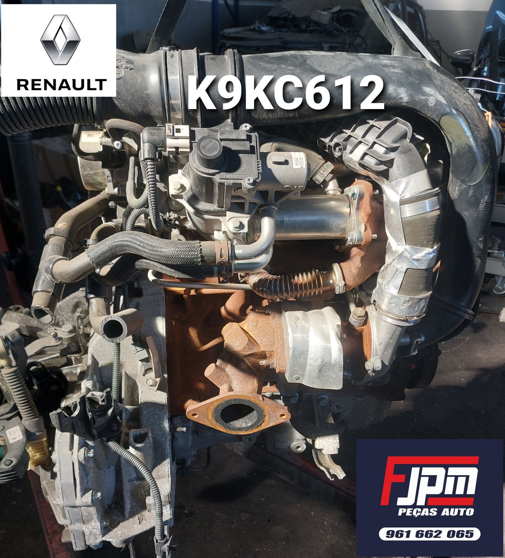 MOTOR RENAULT 1.5 DCI K9KC612