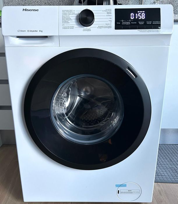 Máquina de Lavar HISENSE inverter - CONSERVADÍSSIMA