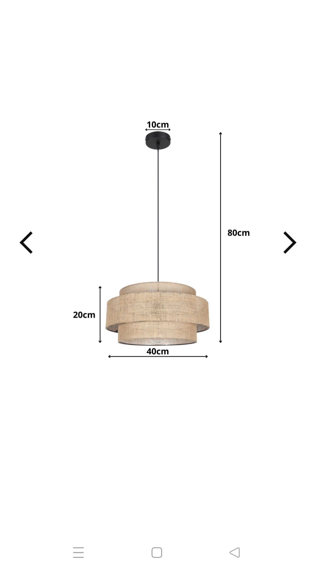 Lampa BOHO. Stan bardzo dobry