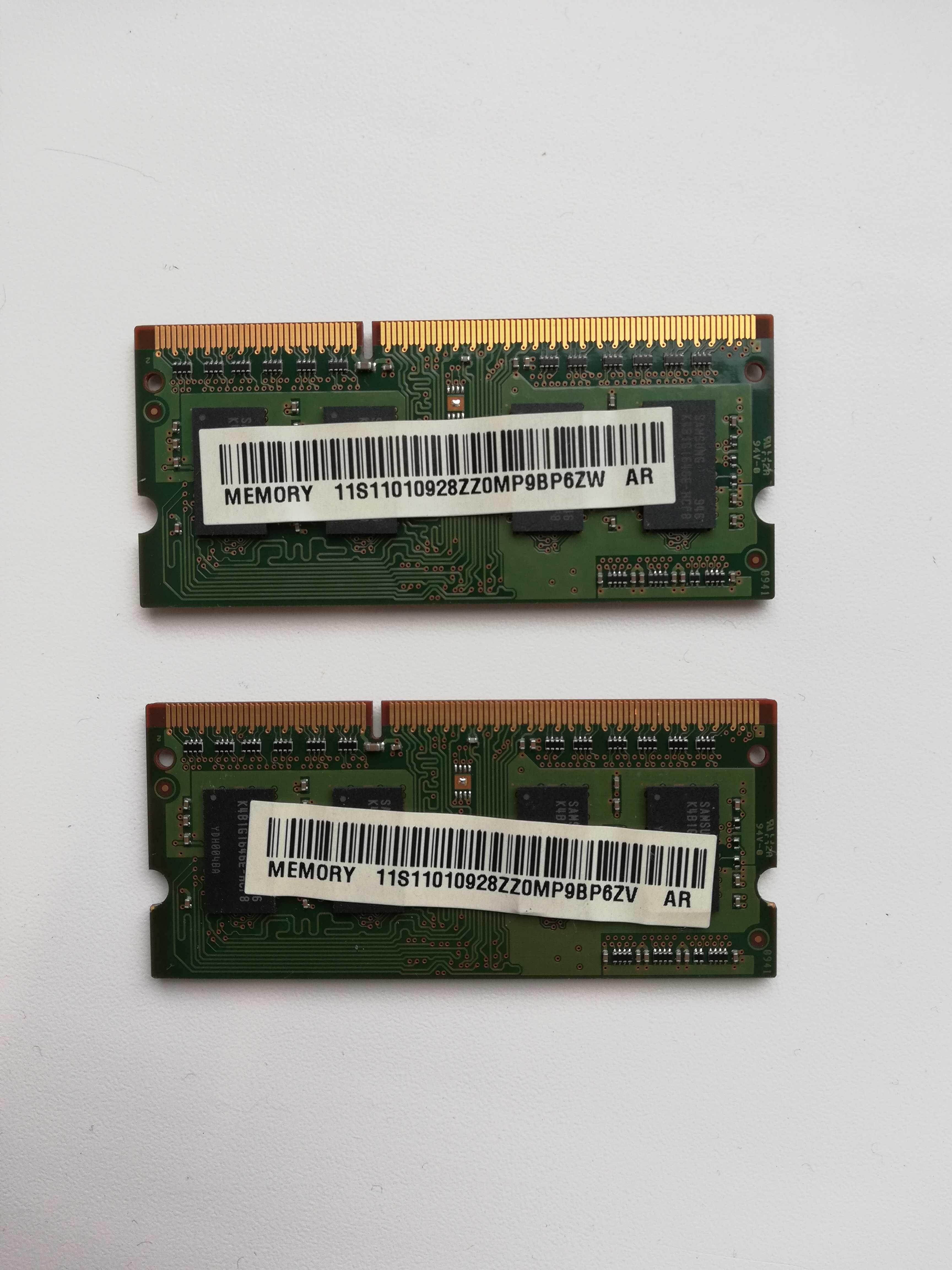 Оперативная память 1 GB, 2 GB