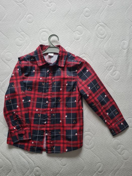 Koszula świąteczna chłopiec.