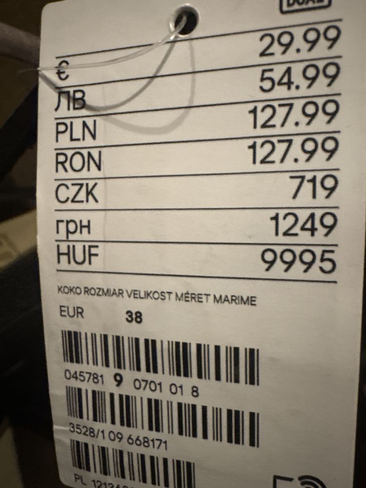 H&M nowe czółenka za pól ceny