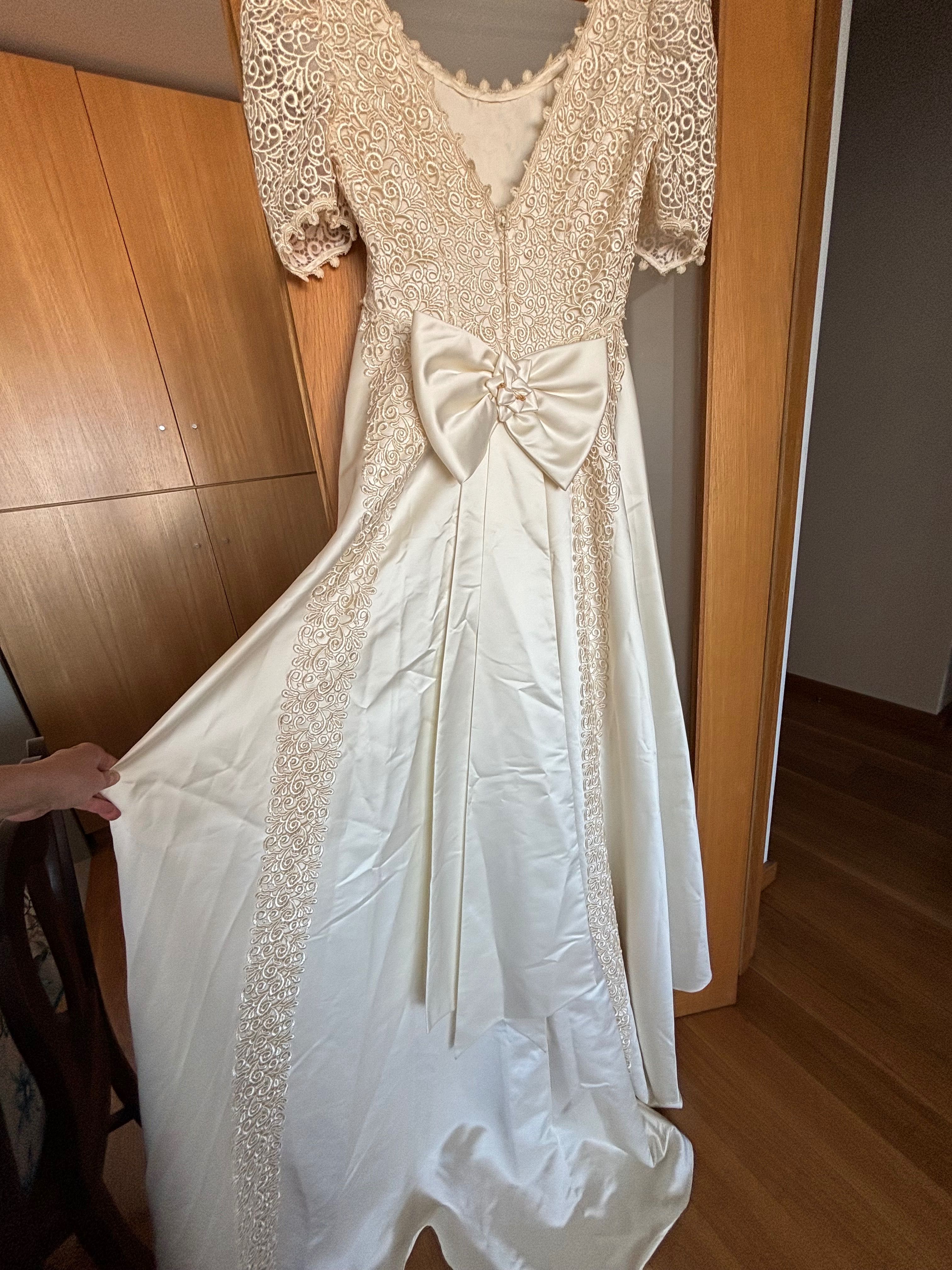 Vestido de noiva novo alta costura Made in Italy