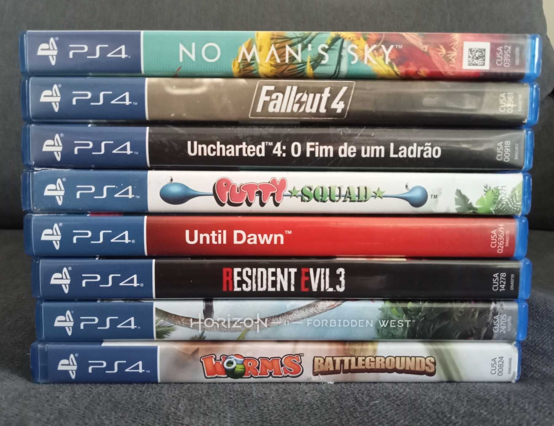 Vários Jogos PlayStation 4