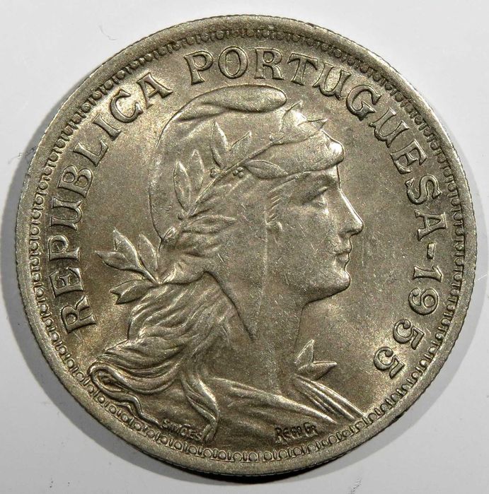 Republica Portuguesa 50 Centavos 1951 e 1955 7€ e 6€