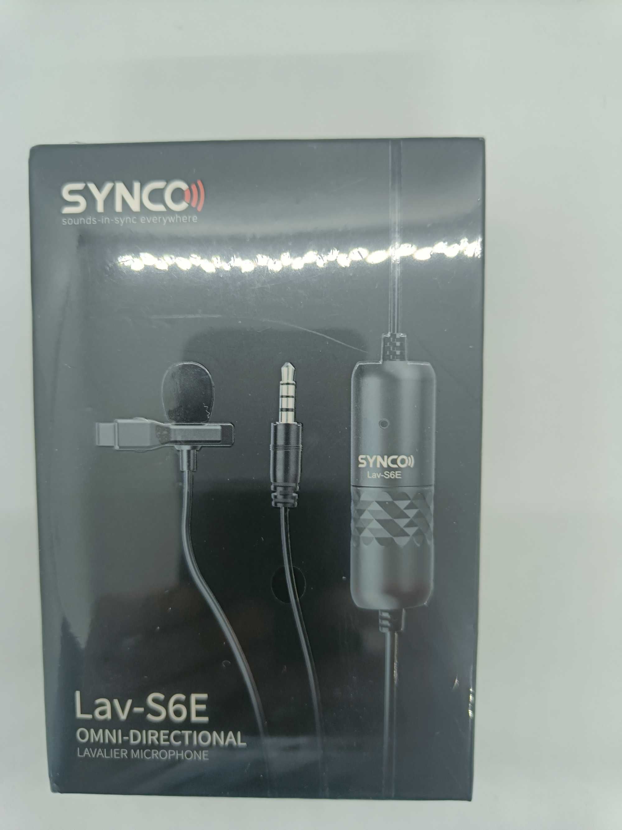 Микрофон петличный/ для смартфонов Synco Lav-S6E