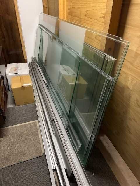 Divisórias Vidro - DOAÇÃO