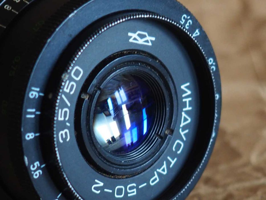 Obiektyw Industar-50-2 50mm  f3,5, M42.