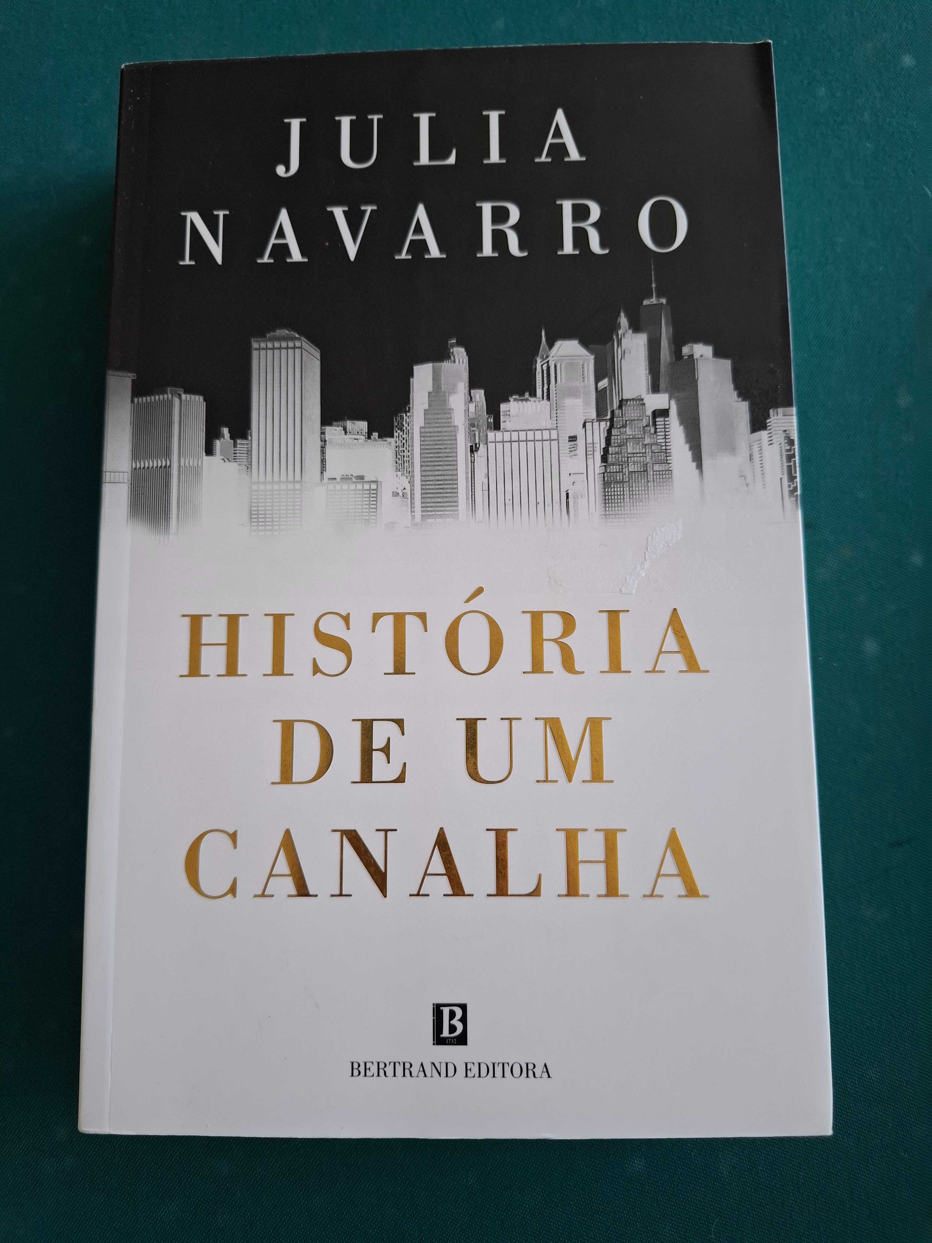 Livro História de Um Canalha - de Julia Navarro