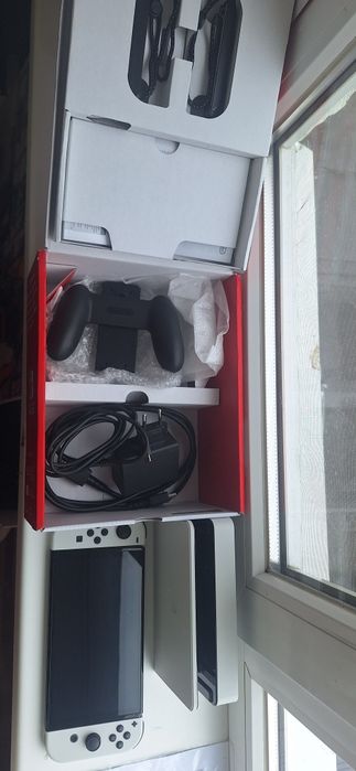 Консоль Nintendo Switch (OLED model) White set