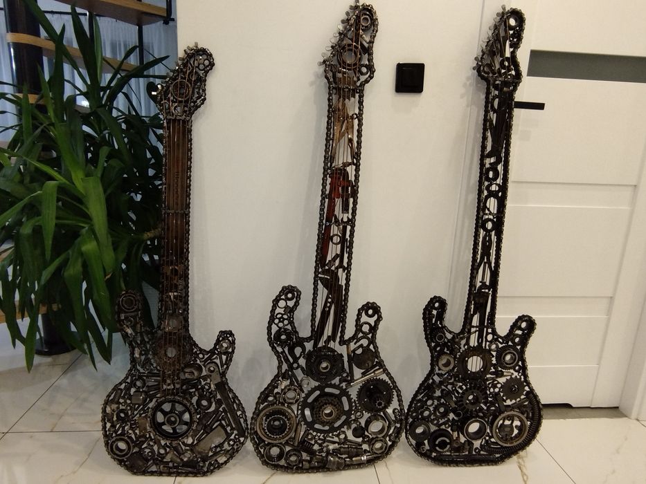 Gitara elektryczna loftowa