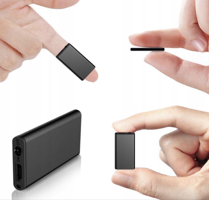 Mini Dyktafon mały Podsłuch Szpiegowski