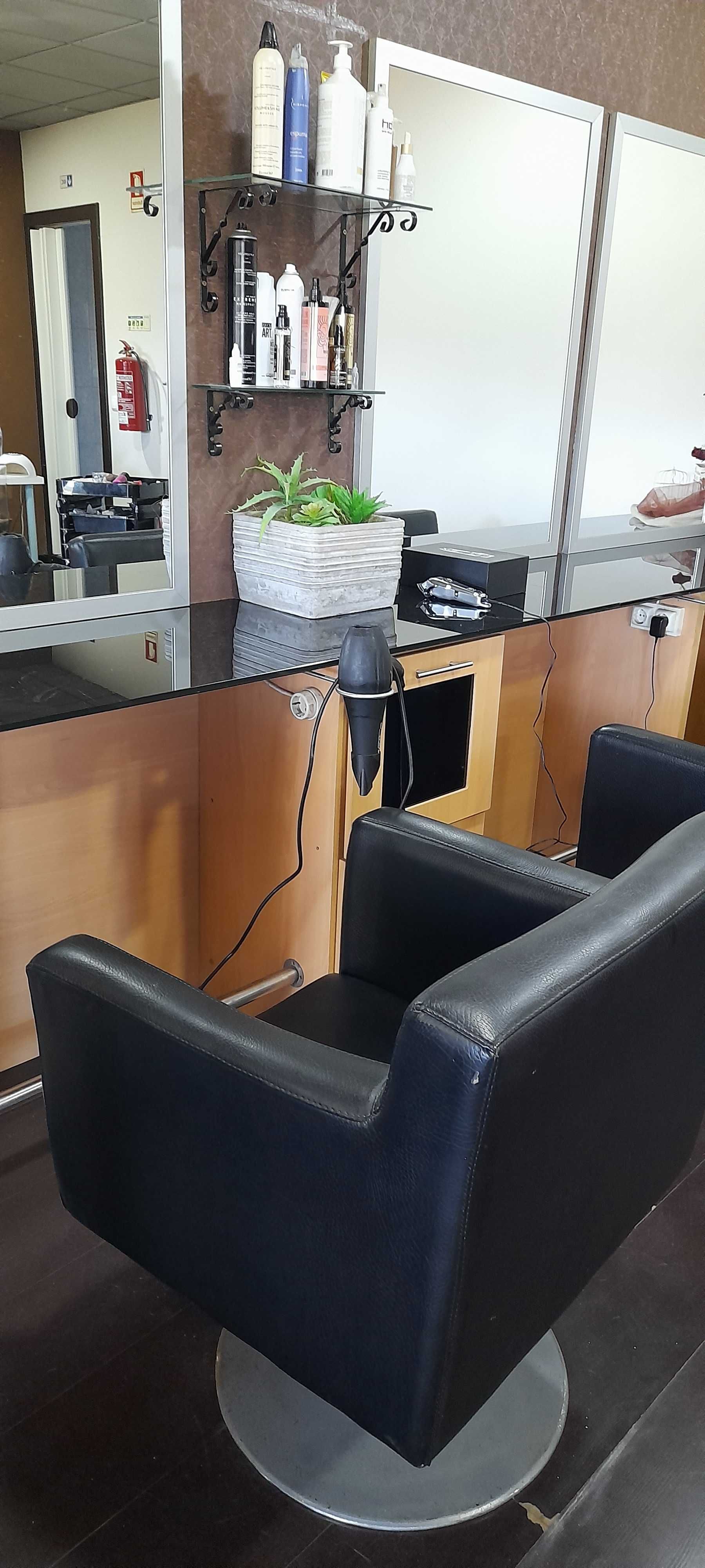 Mobiliário de cabeleireiro