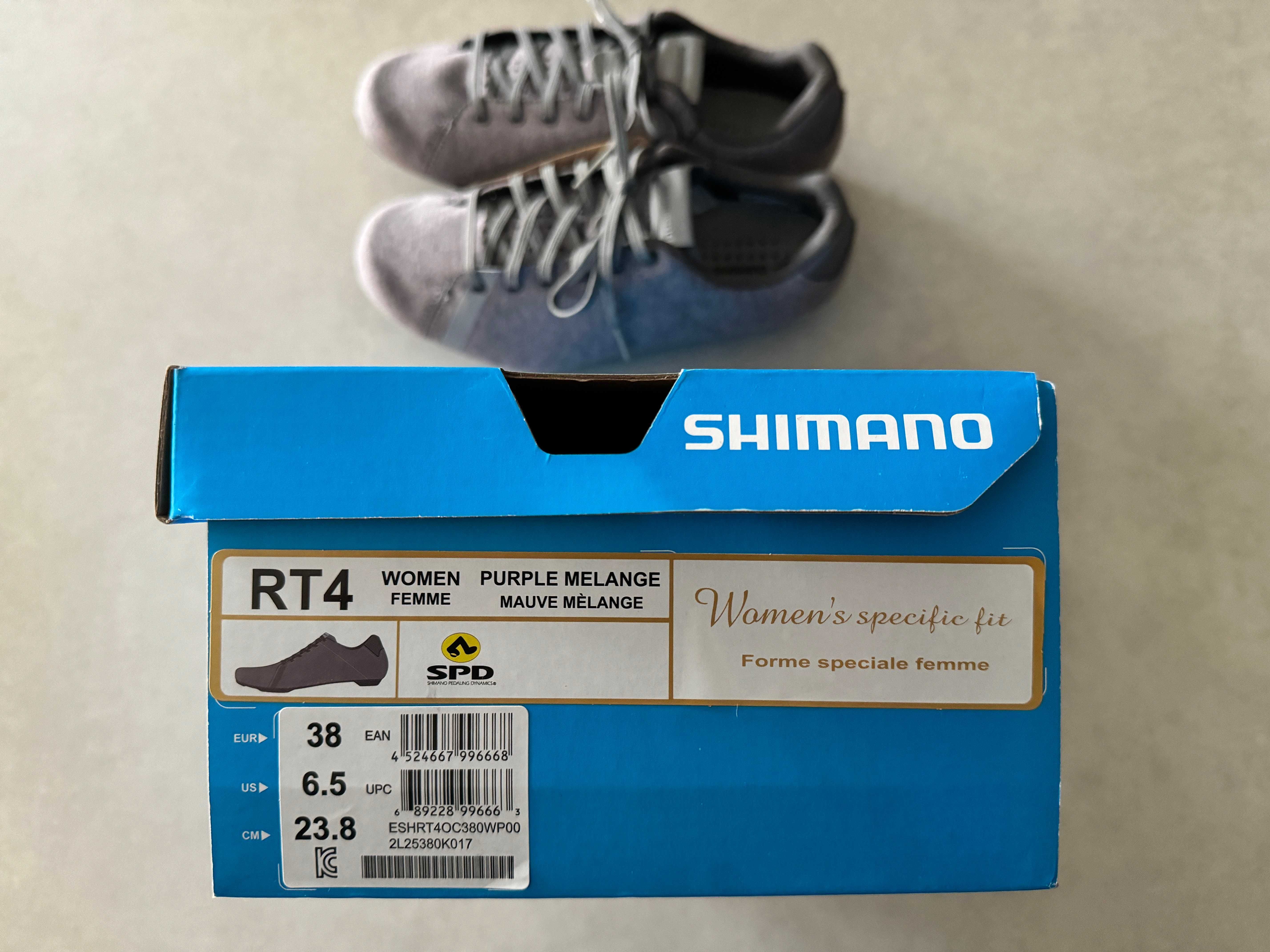 Buty rowerowe Shimano RT4 gravel, SPD, Damskie 38