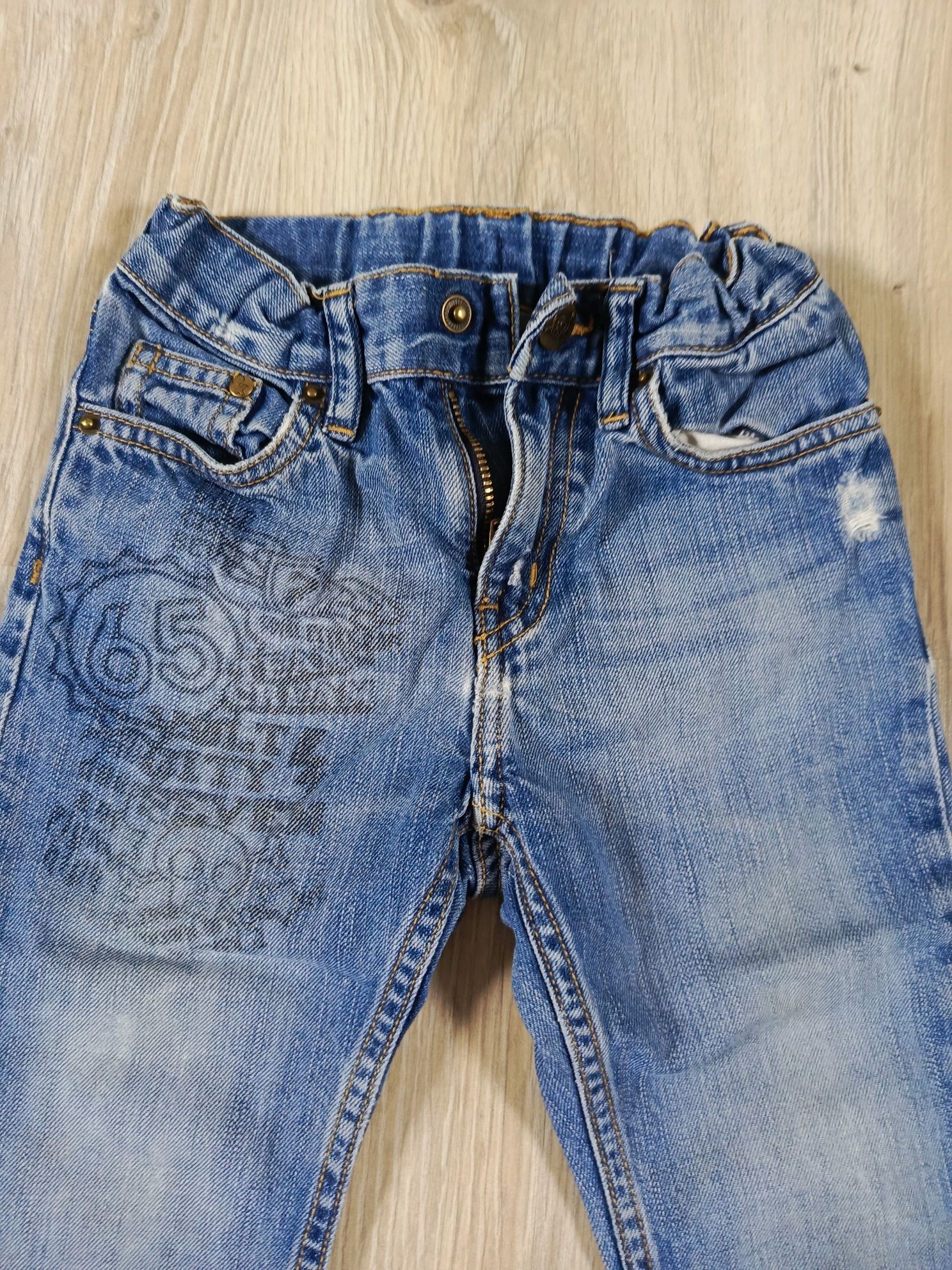 Rozmiar 92 spodnie dla chłopca Jeans vintage