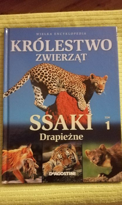 Książka Królestwo zwierząt tom 1 ssaki drapieżne