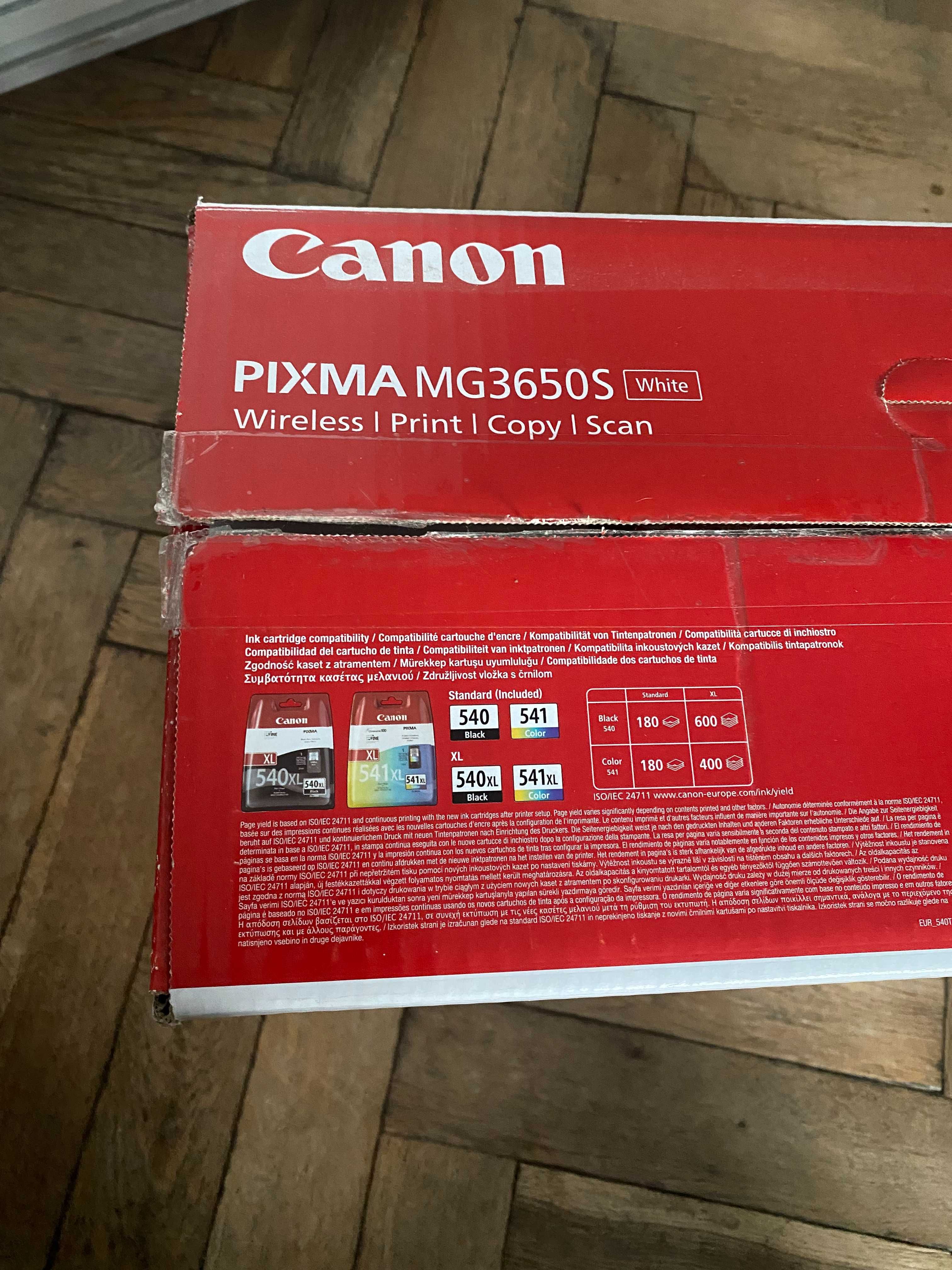 Urządzenie wielofunkcyjne NOWE Canon Pixma MG3650s