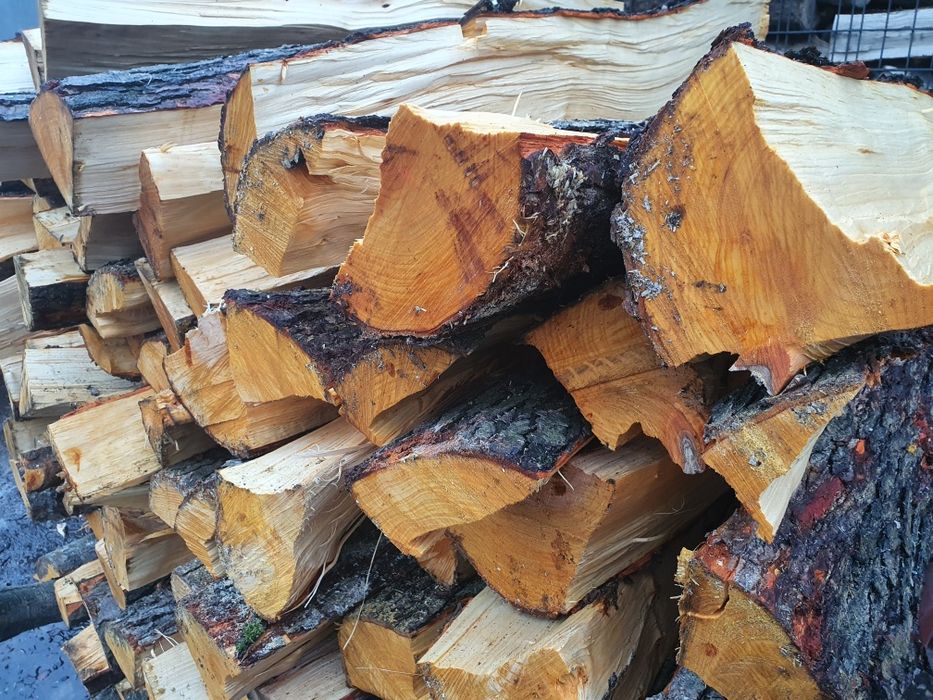 Drewno kominkowe suche, brzoza