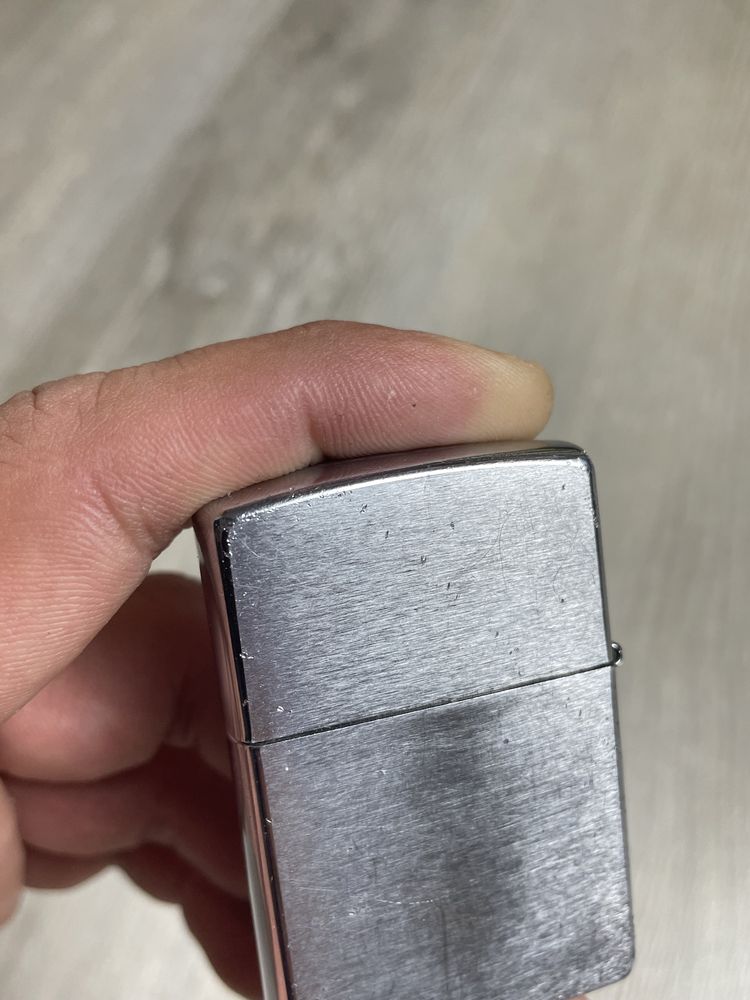 Зажигалка бензин серебряная zippo millenium made in usa