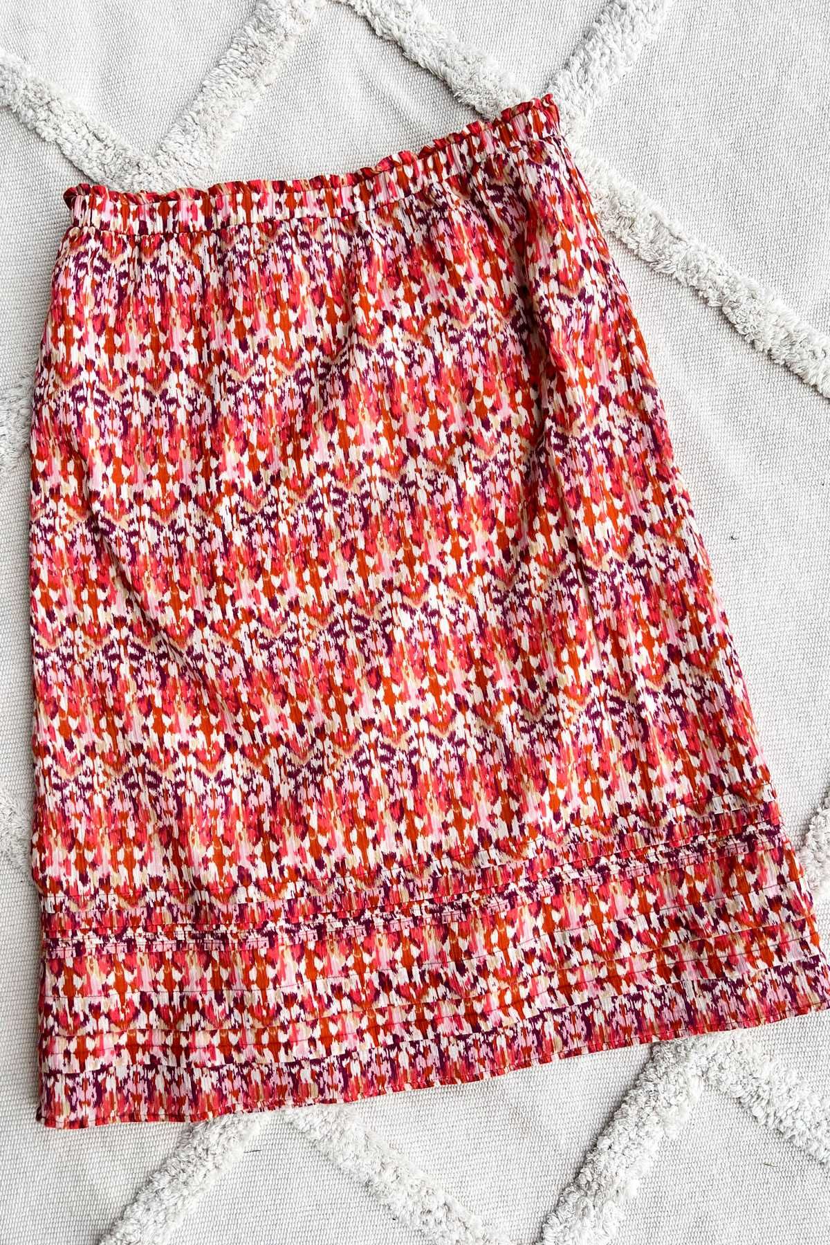 Eddie Bauer kolorowa letnia spódnica 100% bawełna rozm. M 38